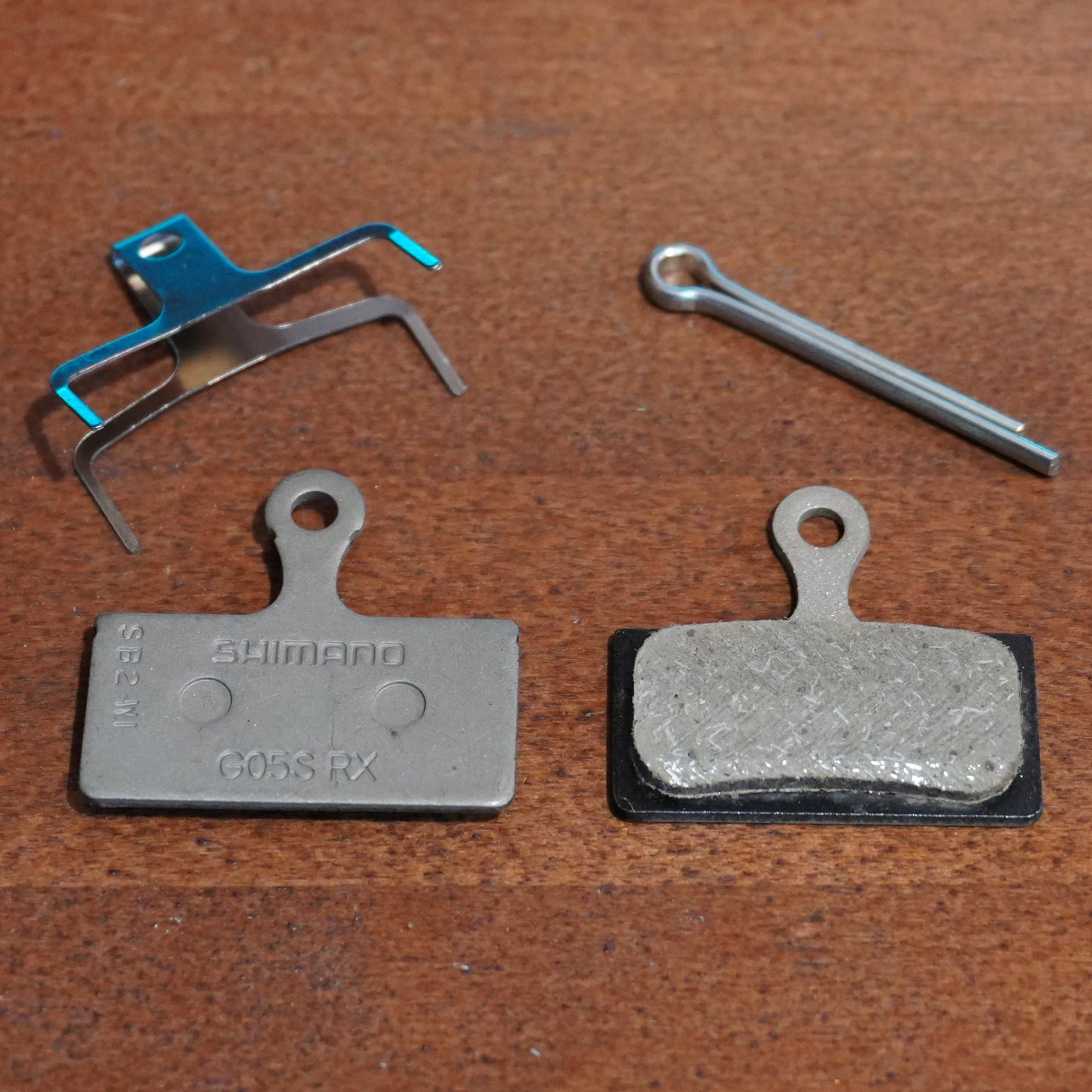 Pastillas Shimano G05S 2 pistones orgánicas / inox formato taller