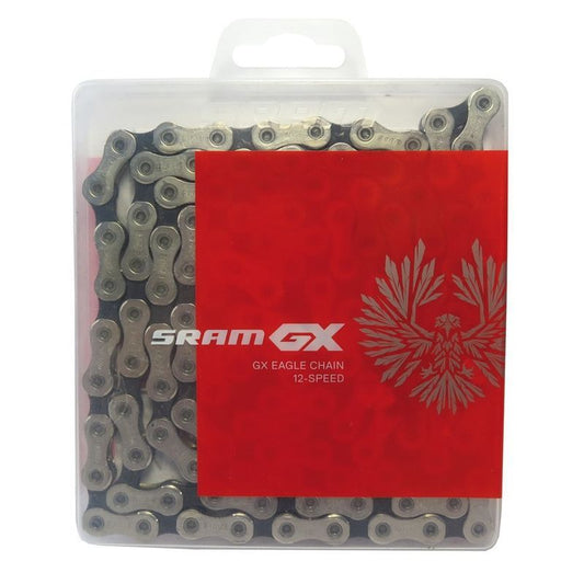 Cadena Sram GX Eagle 12 Velocidades Plata y negro