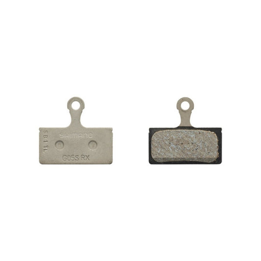 Pastillas Shimano G05S 2 pistones orgánicas / inox formato taller
