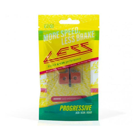 Pastillas Less Brakes Shimano XT 2 pistones metálicas y acero