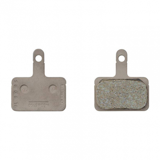 Pastillas Shimano Deore 2 pistones resina inox