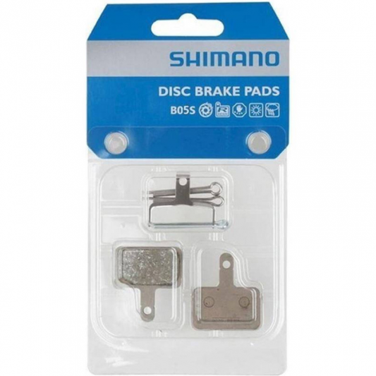 Pastillas Shimano Deore 2 pistones resina inox