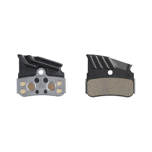 Pastillas Shimano 4 pistones metálicas ventiladas