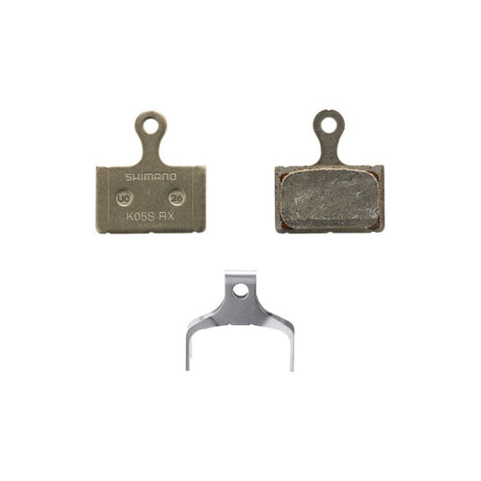 Pastillas Shimano carretera 2 pistones resina y acero