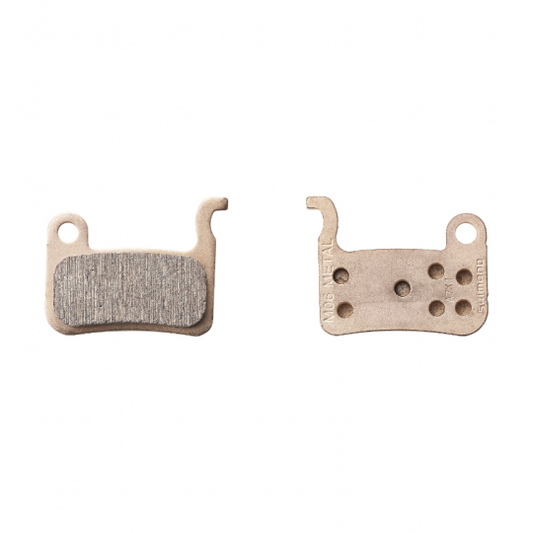 Pastillas Shimano antiguas 2 pistones metálicas y acero